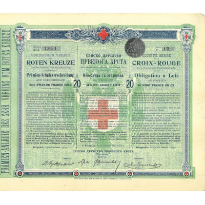 Sté Serbe de la "Croix Rouge"