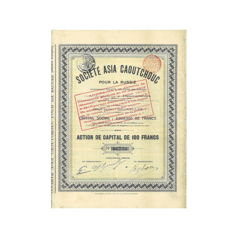 Société Asia Caoutchouc pour la Russie