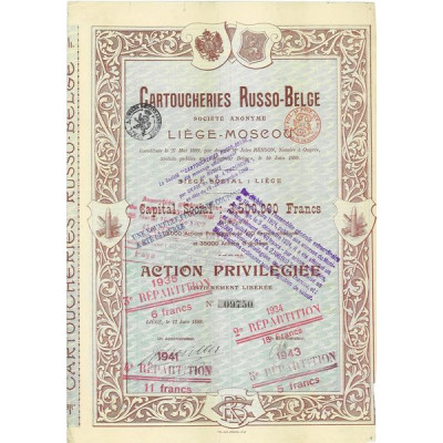 Cartoucheries Russo-Belge