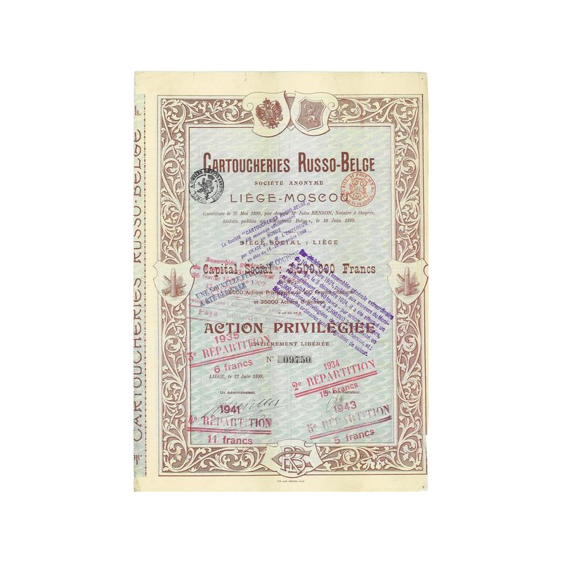 Cartoucheries Russo-Belge
