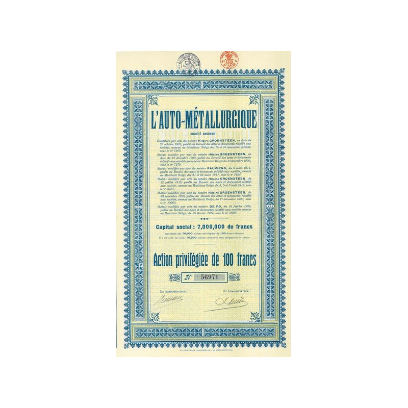 L'Auto-Métallurgique