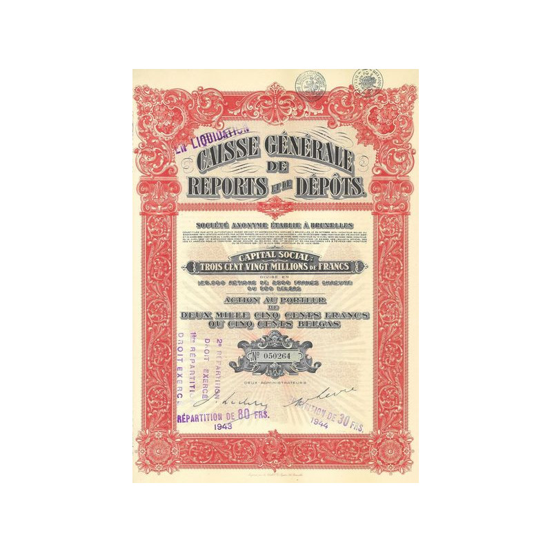 Caisse Générale de Reports et de Dépôts
