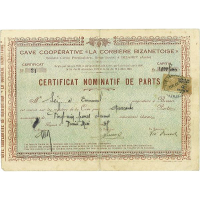 Cave Coopérative "La Corbière Bizanetoise"