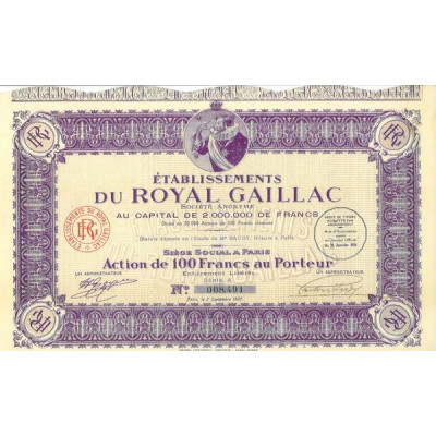 Ets du Royal Gaillac (Act 100 F)