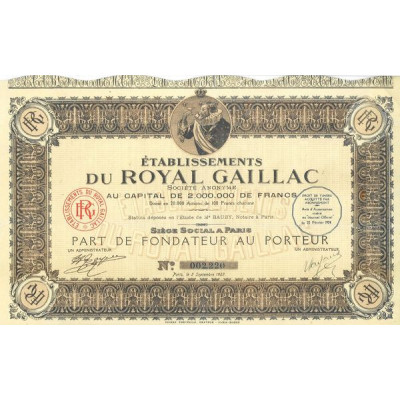 Ets du Royal Gaillac (PF)