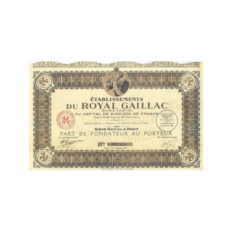 Ets du Royal Gaillac (PF)