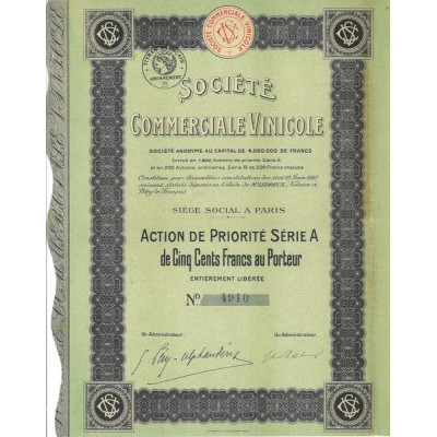 Sté Commerciale Vinicole