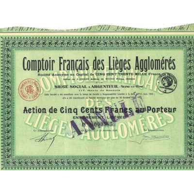 Comptoir Français des Lièges Agglomérés