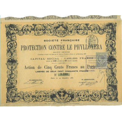 Sté Française de Protection Contre le Phylloxera