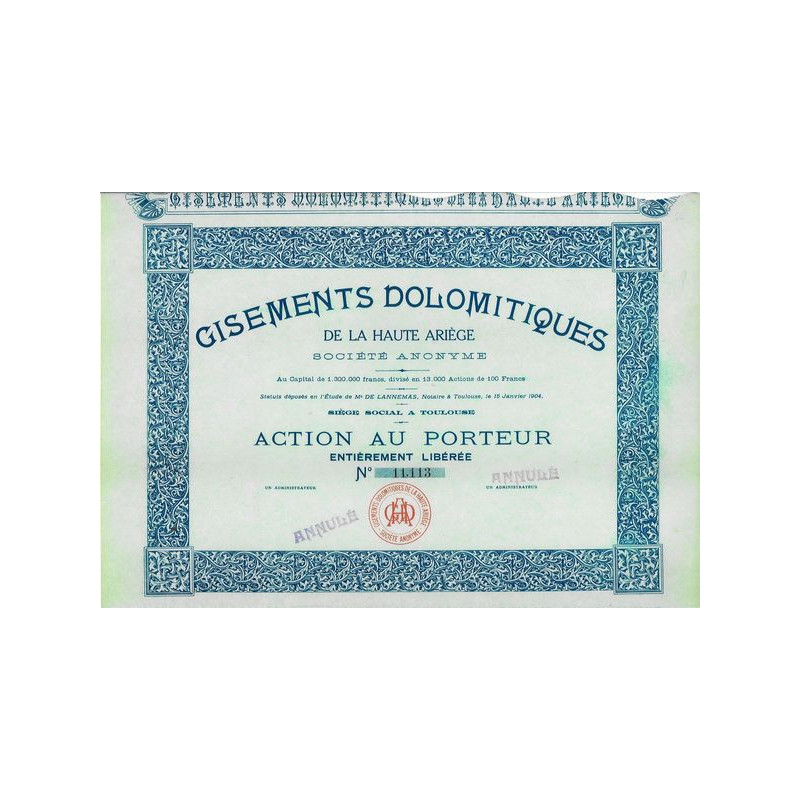 Gisements Dolomitiques de la Haute-Ariège (modele1)