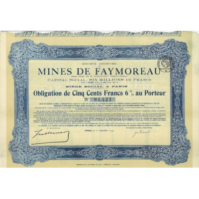 S.A. des Mines de Faymoreau