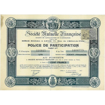 Sté Mutuelle Française (modèle 2)