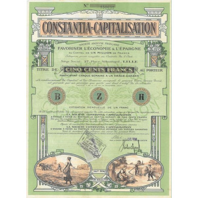 Constantia-Capitalisation