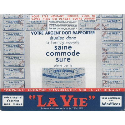 "La Vie" - Publicité