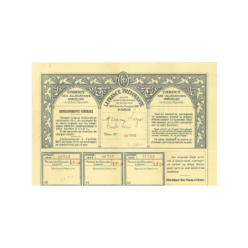 La France Prévoyante