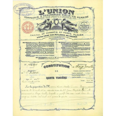 L'Union - Cie d'Assurances sur la Vie Humaine