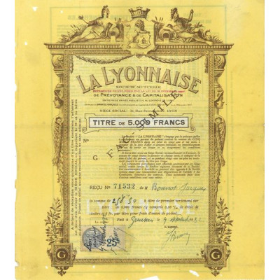 La Lyonnaise (5000 F)