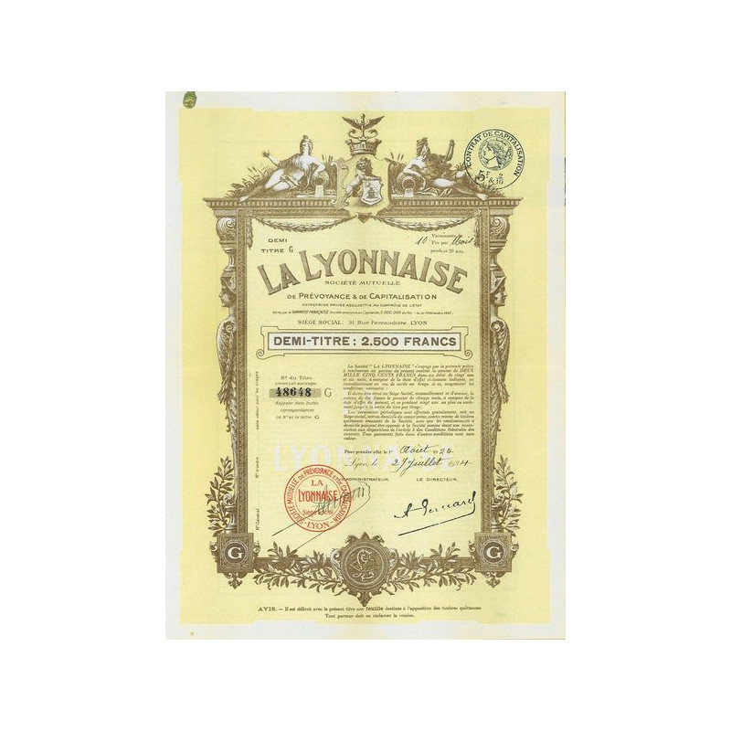La Lyonnaise (2500 F)