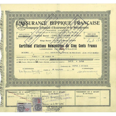 l'Assurance Hippique Française