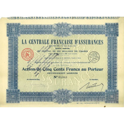 La Centrale Française d'Assurances