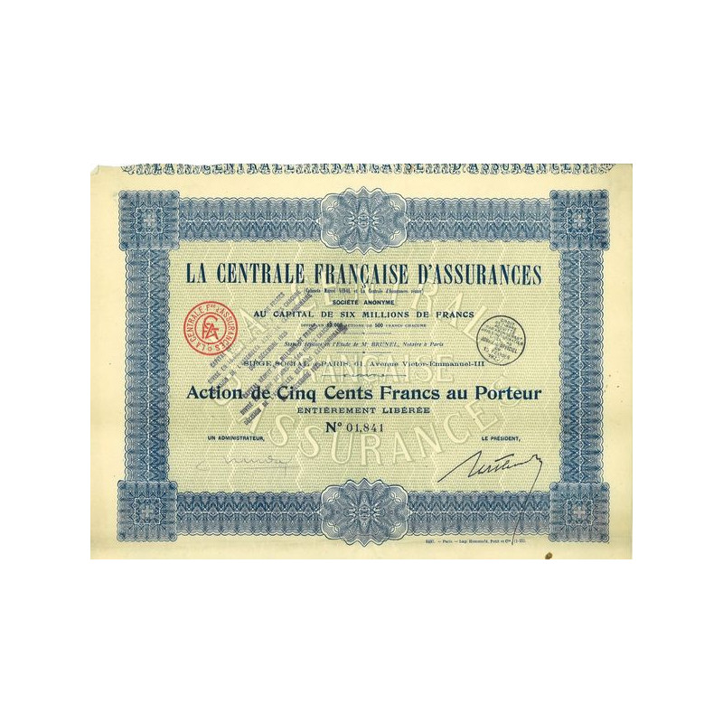 La Centrale Française d'Assurances