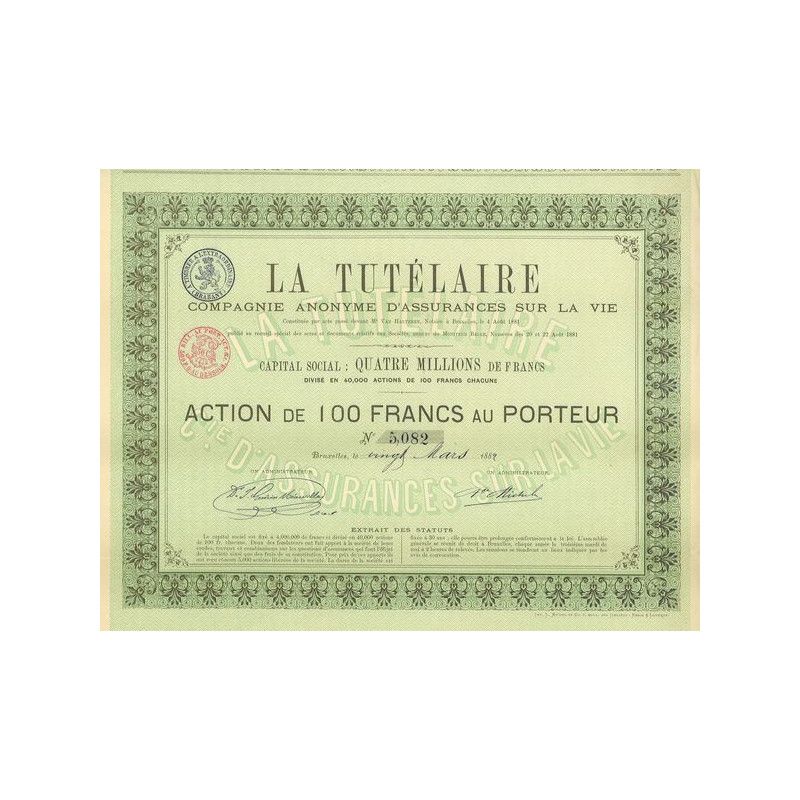 La Tutélaire - C.A. d'Assurances sur la Vie