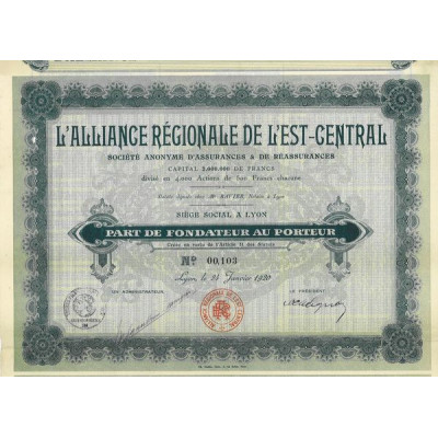 L'Alliance Régionale de L'Est-Central