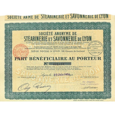 S.A. de Stéarinerie et Savonerie de Lyon