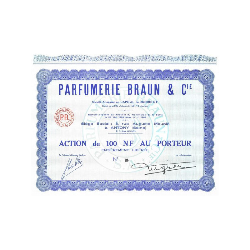 Parfumerie Braun & Cie