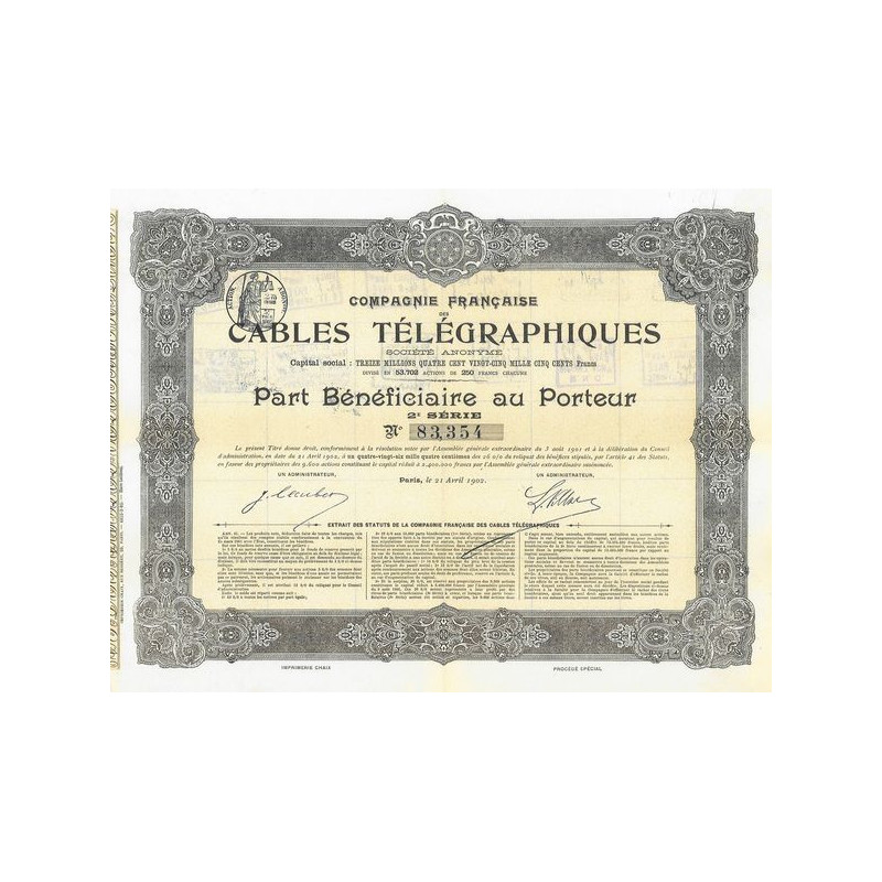 Cie Française des Cables Télégraphiques