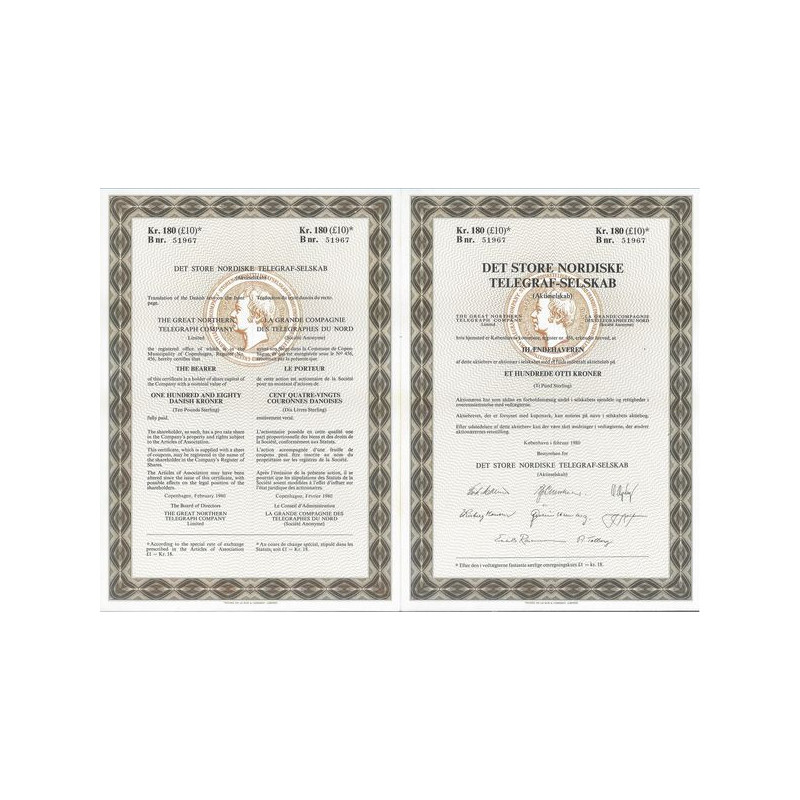 La Grande Compagnie des Télégraphes du Nord