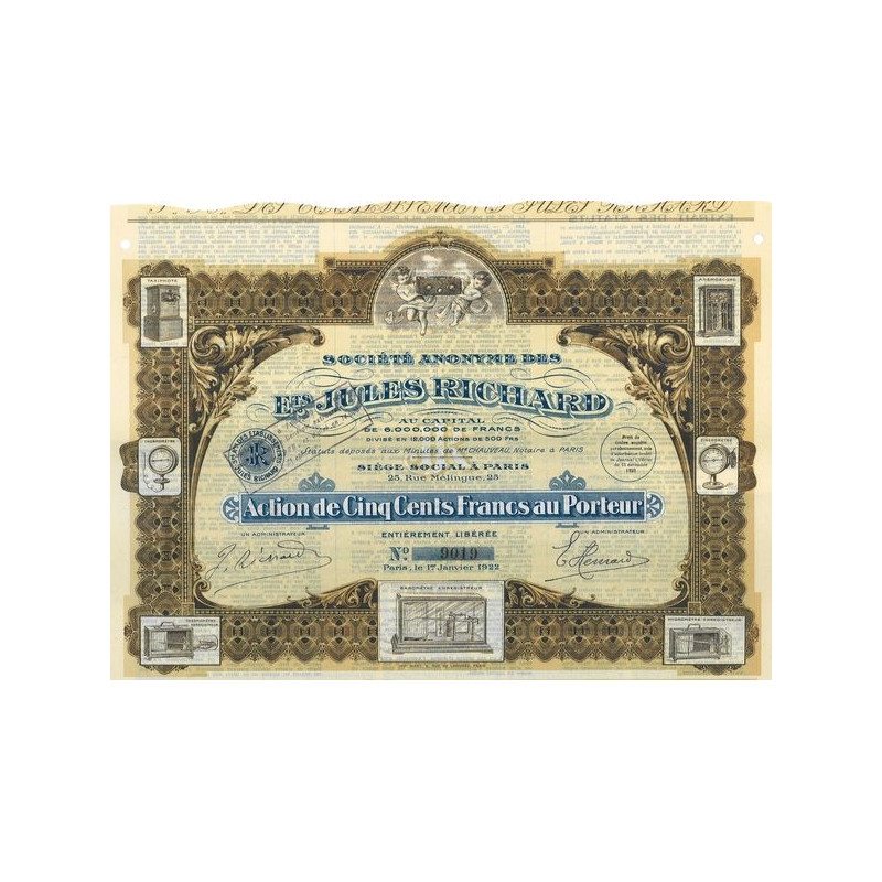 S.A. des Ets Jules Richard