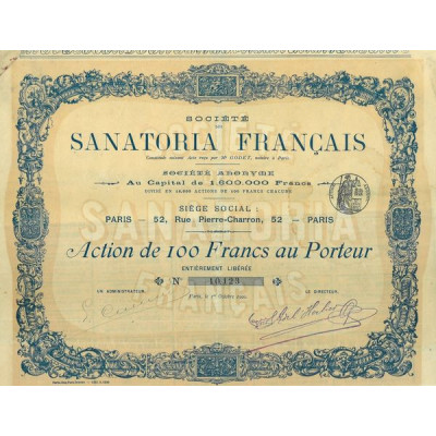 Sté des Sanatoria Français