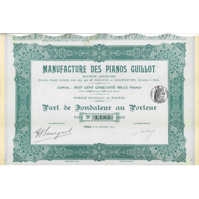 Manufacture des Pianos Guillot (PF)