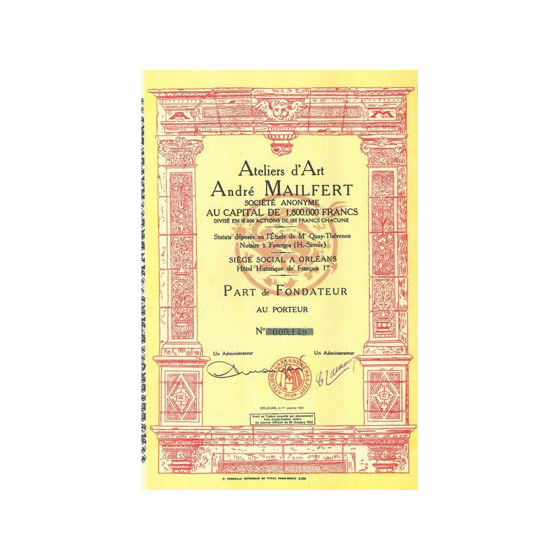 Ateliers d'Art André Mailfert