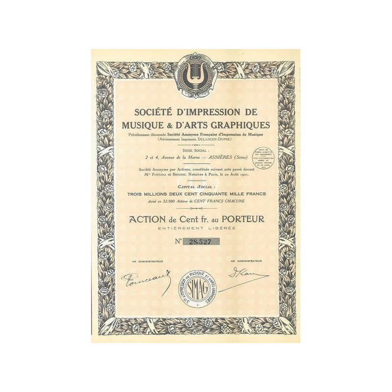 Sté d'Impression de Musique & d'Arts Graphiques