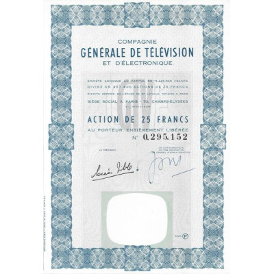 Cie Gale de Télévision et d'Electronique