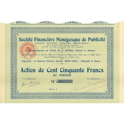 Sté Financière Monégasque de Publicité