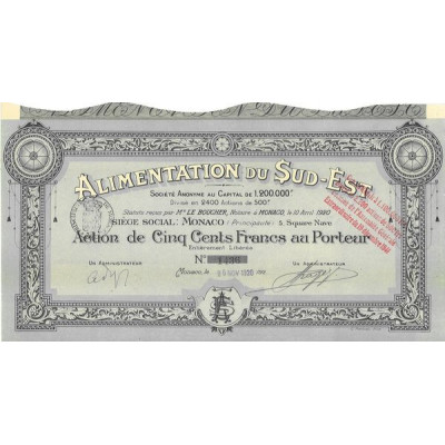 Alimentation du Sud-Est