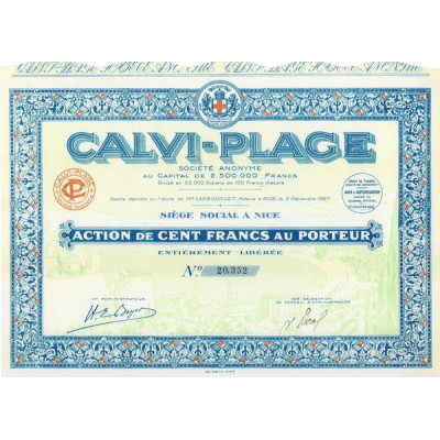 Calvi-Plage (Act 100 F)