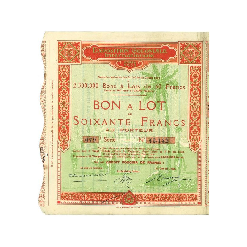 Exposition Coloniale Internationale Paris 1931