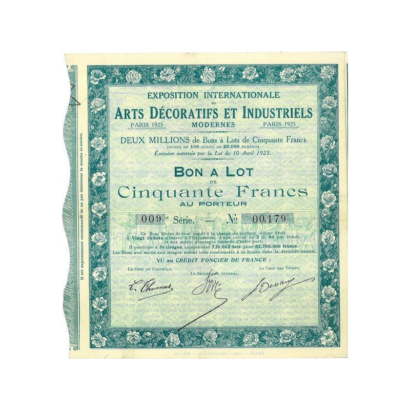 Exposition Internationale des Arts Décoratifs et Industriels Modernes