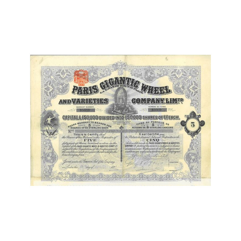 Paris Gigantic Wheel - La Grande Roue de Paris