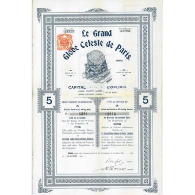 Le Grand Globe Céleste de Paris