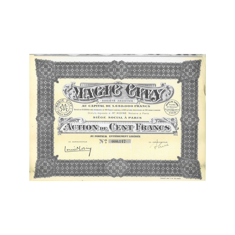 Magic City (Act 100 F Violette)