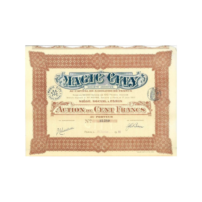 Magic City (Act 100 F Marron)