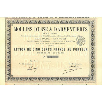 Moulins d'Ussé & d'Armentières