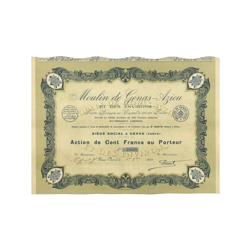 Moulin de Genas-Azieu et des Environs