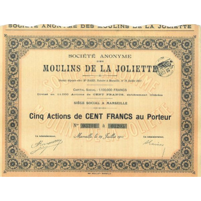 S.A. des Moulins de la Joliette (05 Act)