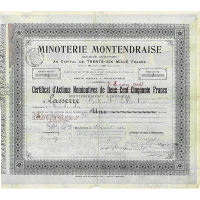 Minoterie Montendraise